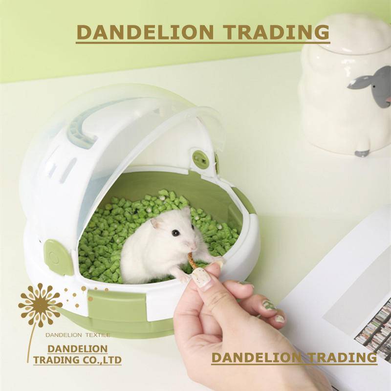 dandelion-กรงใส่น้ําผึ้ง-เม่น-จิงโจ้-หนูแฮมสเตอร์-แบบพกพา-สีทอง-สําหรับเดินทาง-สัตว์เลี้ยง-หนูแฮมสเตอร์