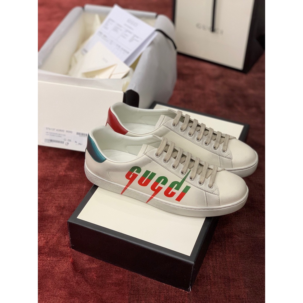 พรี-ราคา4900-gucci-ace-sneakers-หนังแท้-4g-13g-34-40