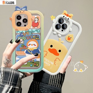 เคสโทรศัพท์มือถือแบบนิ่ม TPU กันกระแทก ลายการ์ตูนเป็ดน้อยน่ารัก สีเหลือง สําหรับ Redmi 9C 10A 10C Note 11 Pro Note 11S 9A 10 9T 9 Note 10 5G 10s Note9 Note9S Note8 Poco X3 NFC M3
