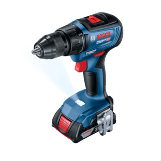 BOSCH สว่านไขควงไร้สาย 13มม.18V รุ่น GSR18V-50 พร้อมแบตเตอรี่ 2.0Ah 2ก้อน