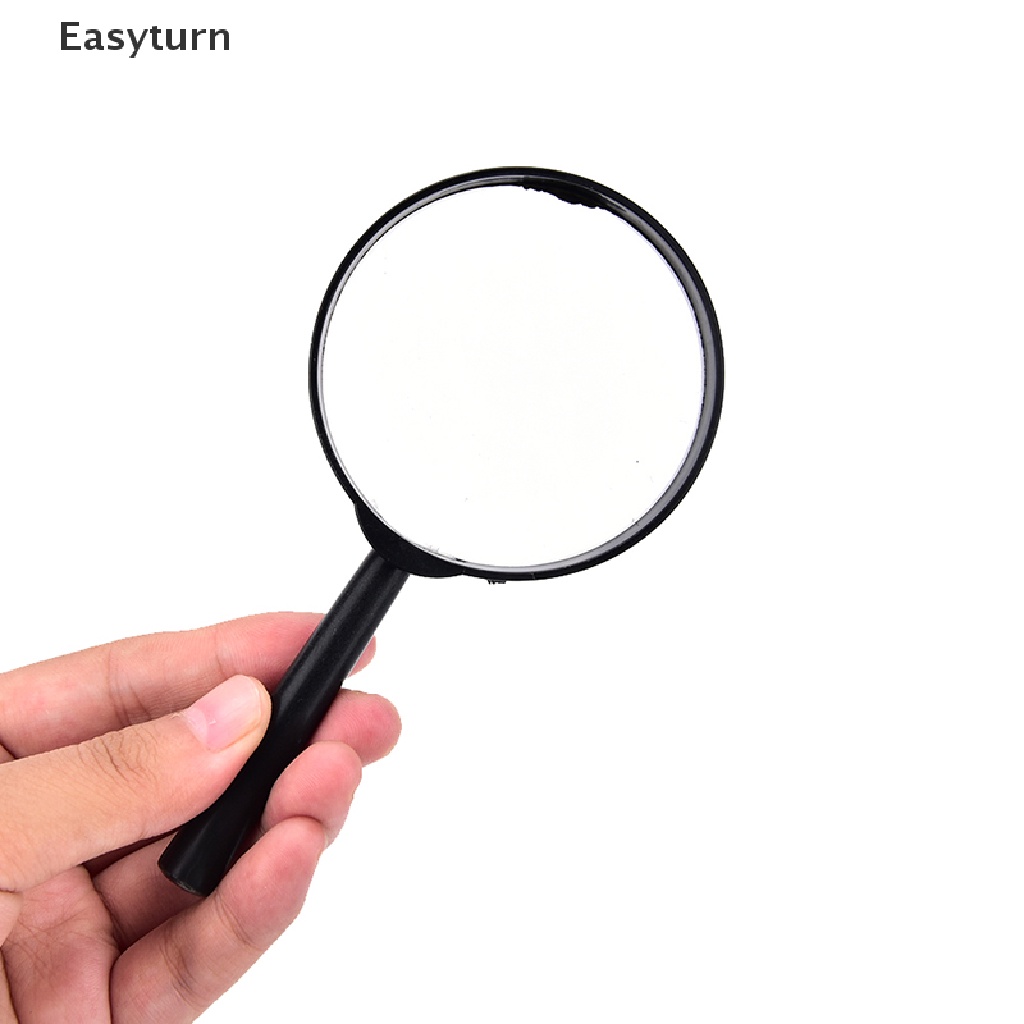 easyturn-1pcs-magnifier-60mm-handheld-5x-magnifying-glass-handheld-low-vision-reading-et