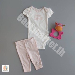 เซตบอดี้สูท พร้อมกางเกง ลาย Little and Loved คาร์เตอร์ Carters ของใหม่