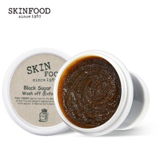 Original skinfood SKIN FOOD Black Sugar Honey Mask 100g Wash Off Pack Korean Exfoliating Whitening SKIN CARE