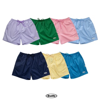 DADDY | Shorts New กางเกงขาสั้น ผ้านุ่มใส่สบาย สีม่วง สีเหลือง สีเขียว สีชมพู สีฟ้า สีกรม สีน้ำเงิน