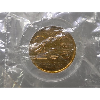 เหรียญที่ระลึกสมโภชกรุง 200 ปี เนื้อทองแดง ขนาด 2.3 เซ็น ตลับเดิม ซองเดิมๆ