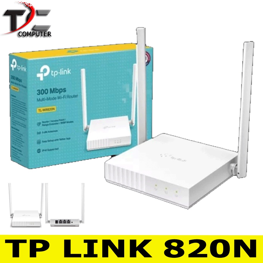 เราเตอร์ไร้สาย TP-LINK TL-WR 820N 300mbps Wifi เราเตอร์ | Shopee Thailand