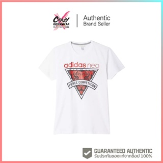 🔥6.6 ทักแชทรับโค้ด 🔥เสื้อยืด Adidas Neo Men Lion Graphic Tee White Originals (AY5538) สินค้าลิขสิทธิ์แท้ Adid