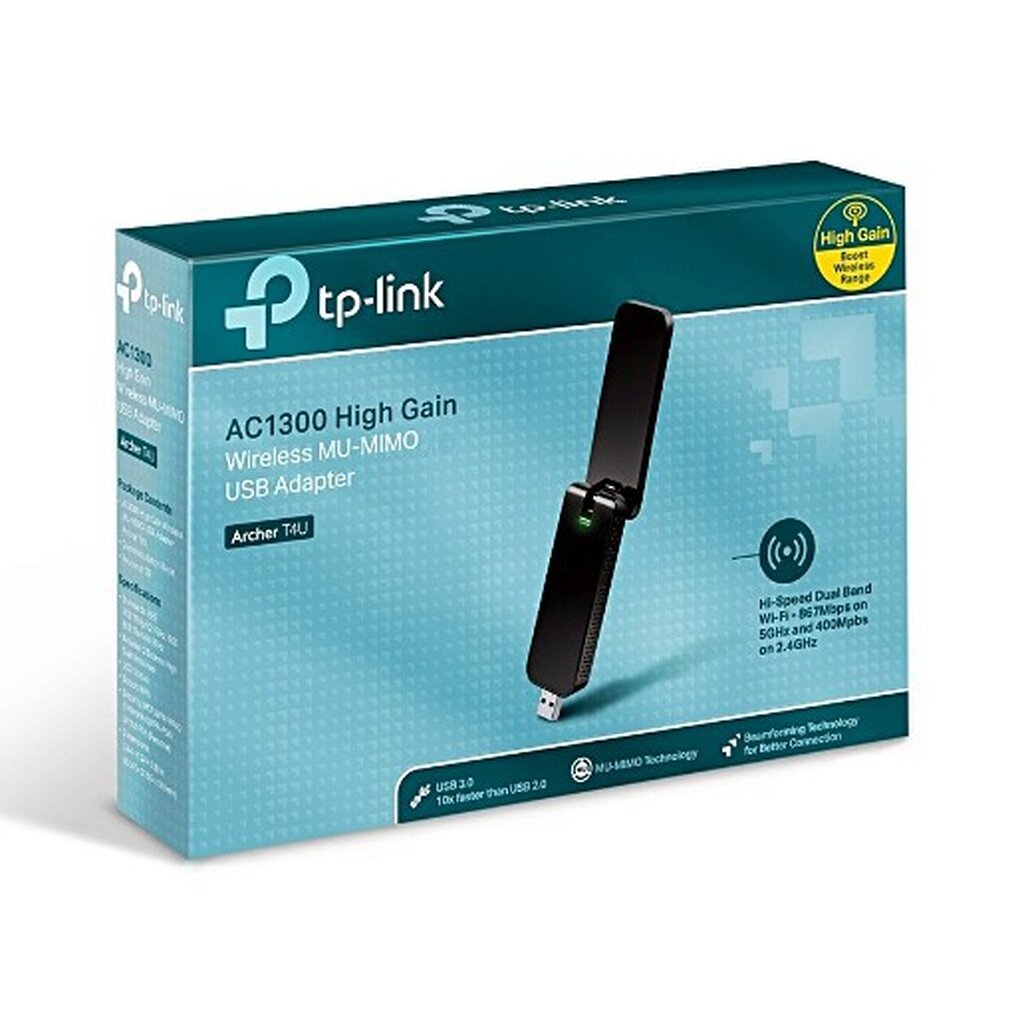 ภาพหน้าปกสินค้า️ส่งด่วนใน1ชม.ทักแชท ️ TP-LINK ARCHER T4U V.3.20 ยูเอสบีไวไฟ WIRELESS ADAPTER USB DUAL BAND AC1300 รับประกัน LT จากร้าน nava.it บน Shopee