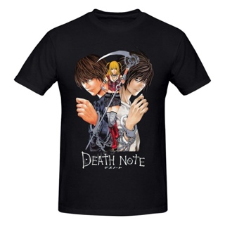 Japan Anime Yagami Misa And Lawliet Death Note T Shirt Clothing T-Shirt Sweatshirts Graphics Tshirt Tee Top XS-4XL 5XL 6
