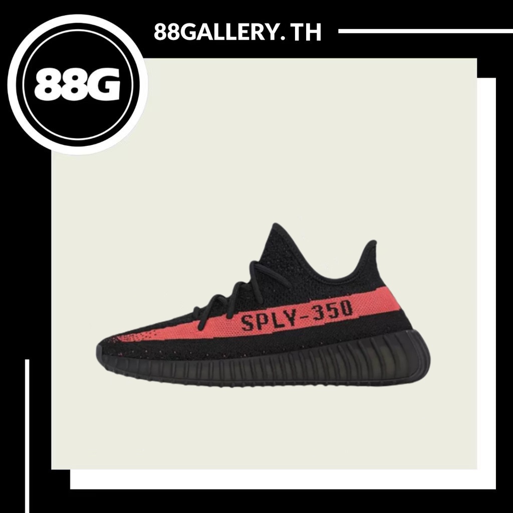 adidas-yeezy-boost-350-v2-core-black-red-ของแท้