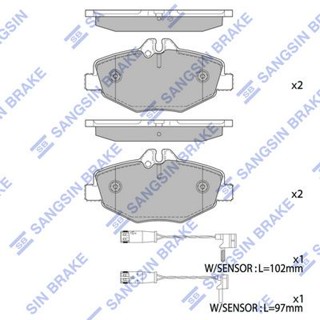 ผ้าดิสเบรคหน้า BENZ E-CLASS W211 VF211 S211 E200 E220 E230 E240 E270 E280 E300 E320 E350 2002-2009 HI-Q
