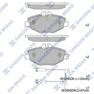 ผ้าดิสเบรคหน้า BENZ E-CLASS W211 VF211 S211 E200 E220 E230 E240 E270 E280 E300 E320 E350 2002-2009 HI-Q