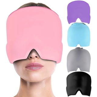 Gel Hot Cold Therapy Headache Migraine Relief Cap Ice Cap For Relieve Pain Head Wrap Ice Pack Therapy Cold Pack Ice Hat