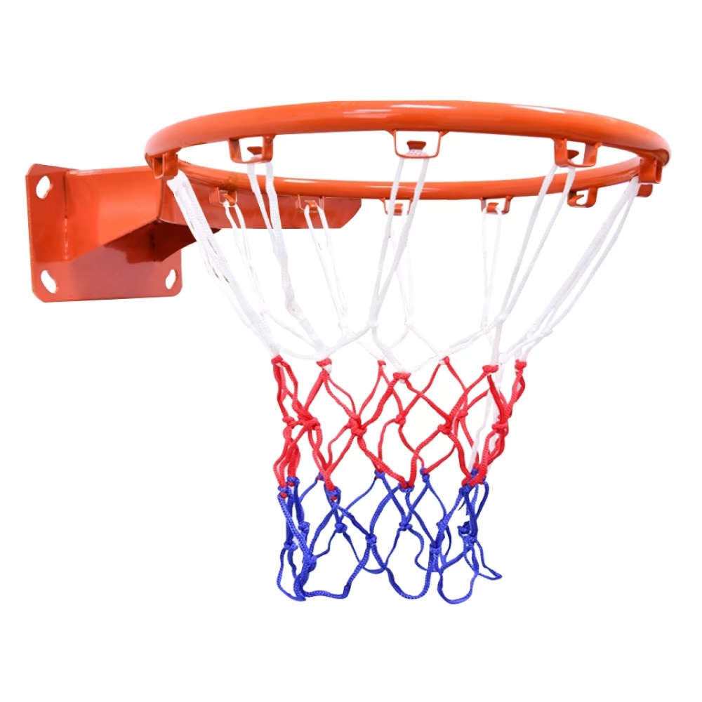 ภาพหน้าปกสินค้าBasketball Hoop ห่วงบาสเกตบอล พร้อมตาข่าย รุ่น R2 ขนาด 45 cm ห่วงบาส ห่วงบาสเกตบอลแขวนติดผนัง จากร้าน h.t.dmedia บน Shopee