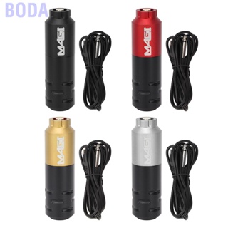 Boda Rotary Tattoo Pen RCA Interface Liner Shader Prevent Slipping Short Machine with Clip Cord