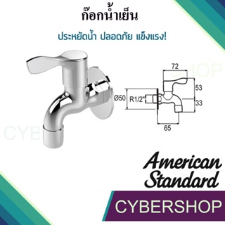 ก๊อกน้ำเย็น แบบติดผนัง AMERICAN STANDARD รหัส F22077-CHADY รุ่น FHS-823