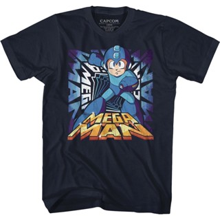 Mega Man Shirt เสื้อยืดสีขาว เสื้อเชิ้ต เสื้อยืดเด็กผช เสื้อแฟชั่นผญ2022 อื่นๆ