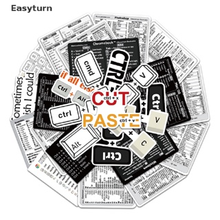 Easyturn สติกเกอร์ติดแป้นพิมพ์โฟโต้ช็อป คําพูด/Excel /Adobe 30 ชิ้น