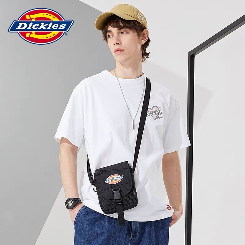 dickies-กระเป๋าmessengerสำหรับผู้ชายและผู้หญิงแบรนด์น้ำโทรศัพท์มือถือกระเป๋าใบเล็ก