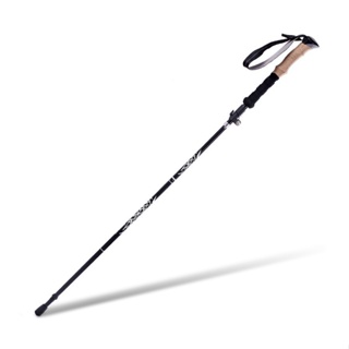 Trekking Poles Adjustable Cane Portable Outdoor Mountaineering Walking Stick 36-130CM Climbing Backpacking Crutch