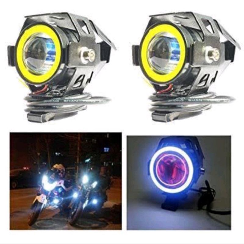 Merah MINI U7 ไฟยิง/ CREE U7 MINI Transformer AE DE LED Spotlight Blue ...