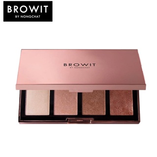 บราวอิท บาย น้องฉัตร พาเลทไฮไลท์โชว์โกลว์ Browit Show Glow Highlighter Palette