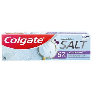 🎅🎄RYBF6RK ลดทันที 20% สูงสุด 40.- ไม่มีขั้นต่ำ☃️🎄Colgate สูตรเกลือเข้มข้น SALT (120g)