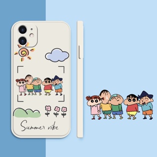 Crayon Shin Chan เคสไอโฟน iPhone 8 Plus case X Xr Xs Max Se 2020 cover เคส iPhone 13 12 pro max 7 Plus 11 14 pro max