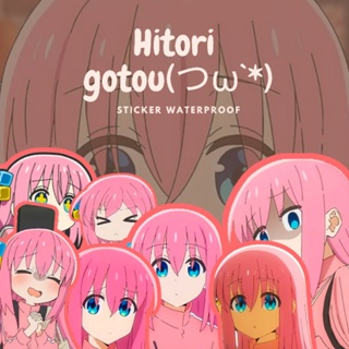 สติกเกอร์ ลายอนิเมะ Hitori GOTOU BOCCHI (กันน้ํา)