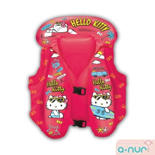 Hello kitty Swim Vest เสื้อชูชีพว่ายน้ำคิตตี้ แบบเป่าลมสำหรับเด็ก    ป้องกันอันตราย