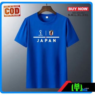 KATUN T SHIRT Japanese Ball T-SHIRT JAPAN WORLD Cup FIFA WORLD QATAR 2022 Cotton COMBED 30S