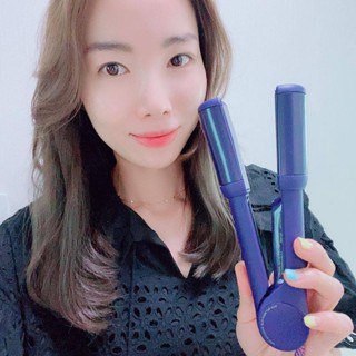 ( พร้อมส่ง ) Unix Multi Flat Iron เครื่องหนีบ/ม้วน ไร้สายแบบ 2in1 สี Galaxy Blue