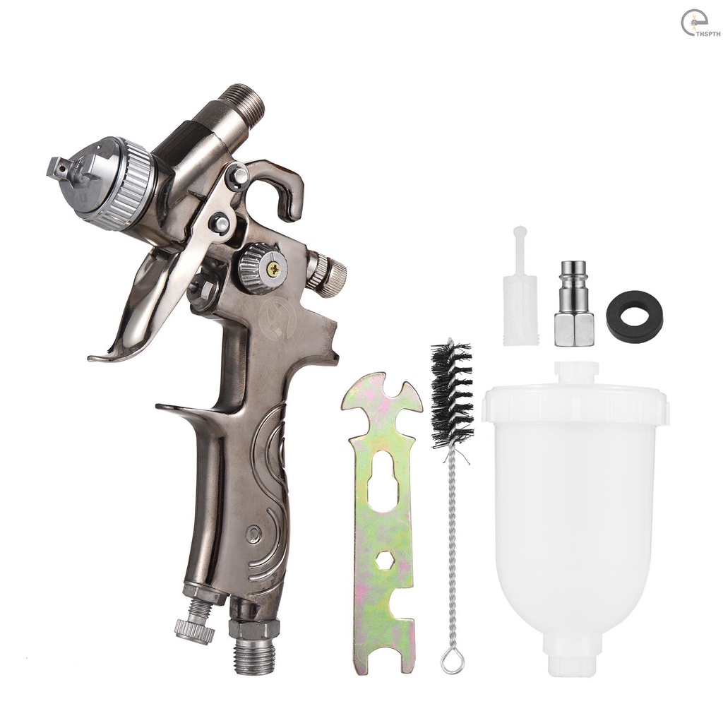 [T&H] LVMP Gravity Feed Air Spray Mini Paint Spraying Kit 0.8mm Nozzle ...