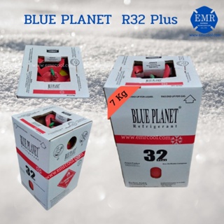 BLUE PLANET(บลู แพลนเน็ต) น้ำยาแอร์ R-32 PLUS (7 kg/ถัง)