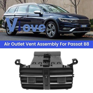 ช่องระบายอากาศที่พักแขนด้านหลังรถยนต์ สําหรับ VW Passat B8 3GD 819 203 3GD819203 3g0 819 203 A สายไฟสําหรับตกแต่งรถยนต์