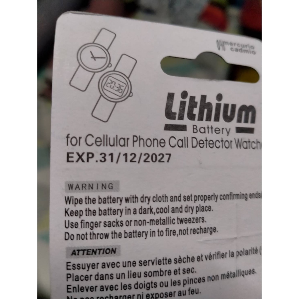 5เม็ด-35-บาท-cr2032-ถ่านกระดุม-lithium-cr2032-ถ่าน-หมดอายุ-31-12-2027-แบตเตอรี่