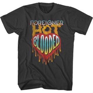 Hot Blooded Foreigner T-Shirt เสื้อยีด เสื้อแฟชั่นผญ