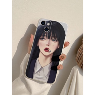 Sweet and cool girl เคสไอโฟน iPhone 8 Plus case X Xr Xs Max Se 2020 cover เคส iPhone 13 12 pro max 7 Plus 11 14 pro max