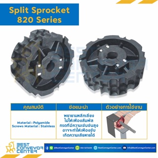 SPROCKET 21Z, BORE 25,30,40 MM., DIA 129.26 MM. FOR CHAIN 820