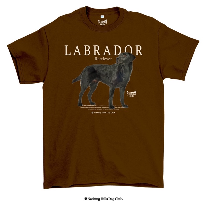 เสื้อยืดลาย-labrador-ลาบราดอร์-classic-cotton-unisex-by-nothing-hills