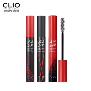 [CLIO] Kill Lash Superproof Mascara 7g. มาสคาร่าสูตรกันน้ำ ขนตาเด้ง งอนสวย ติดทนนาน ไม่เกาะเป็นก้อน