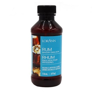 LORANN Rum Bakery Emulsion 4 Oz. กลิ่นรัม (118 ml) (06-7598-03)