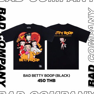 เสื้อยืดใหม่ Badcompany เสื้อทัวร์สกรีนลาย "Betty"