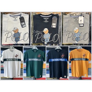 พร่อมส่ง!!!เสื้อยืด T-shirt Beverly Hills Polo Club ของแท้100% #BHPC