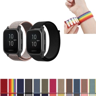 ภาพหน้าปกสินค้าสายนาฬิกาข้อมือไนล่อน 20 มม. สําหรับ Garmin Venu SQ 2 / venu2 plus ที่เกี่ยวข้อง