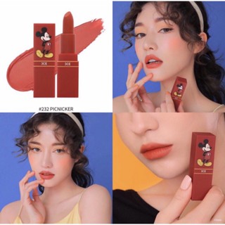 ✨✨ 3CE x Disney Lip Color สี #232 Picnicker ลิปเนื้อแมท