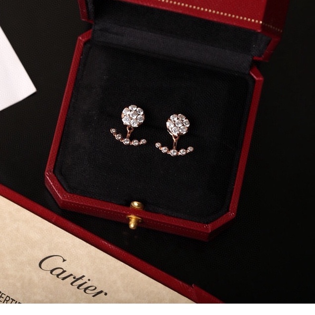 พรี-ราคา2800-cartier-เพชร-ต่างหู