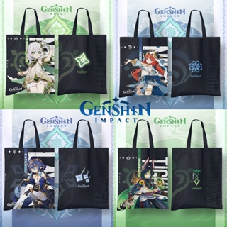 ภาพหน้าปกสินค้า[พร้อมส่ง] กระเป๋าผ้า Genshin impact สวยมาก พร้อมส่งจากไทย ไม่ต้องรอพรีออเดอร์ [FanMade] ที่เกี่ยวข้อง