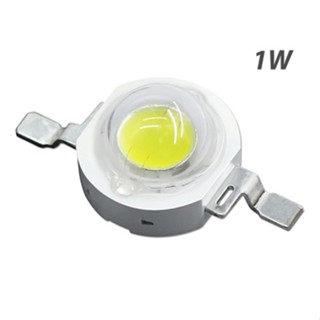 2pcs ไฟ led ความสว่างสูง High Power LED Chip 1W 3W สีขาว สีแดง สีเหลือง สีเขียว สีฟ้า