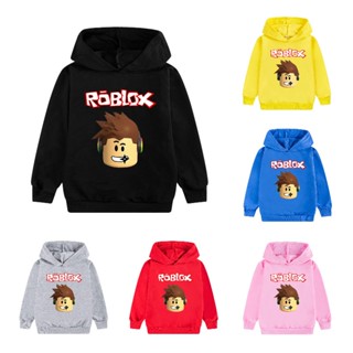 ใหม่ล่าสุด Roblox เสื้อกันหนาว แขนยาว มีฮู้ด แฟชั่นฤดูใบไม้ผลิ ฤดูใบไม้ร่วง สไตล์ฮิปฮอป สําหรับวัยรุ่น ผู้ชาย ผู้หญิง